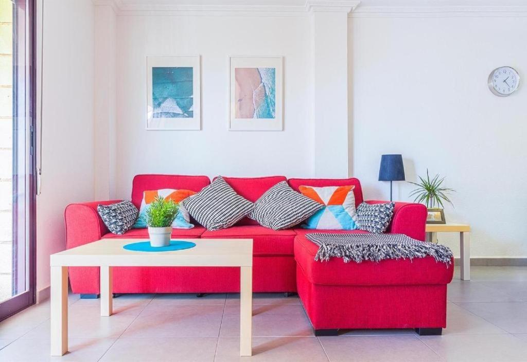 Seaview modern beach apartment Guardamar del Segura Exterior foto